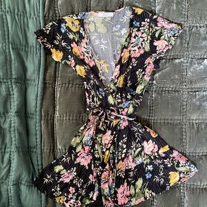 August the label wrap dress